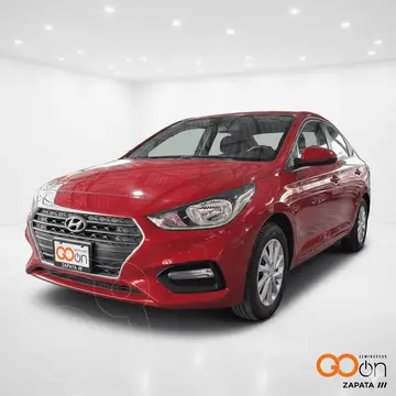 Hyundai Accent GL usado (2022) color HYA_PR2_ROJO precio $248,000
