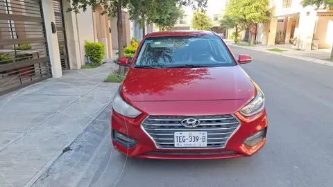 Hyundai Accent GLS Aut usado (2019) color Rojo precio $225,000