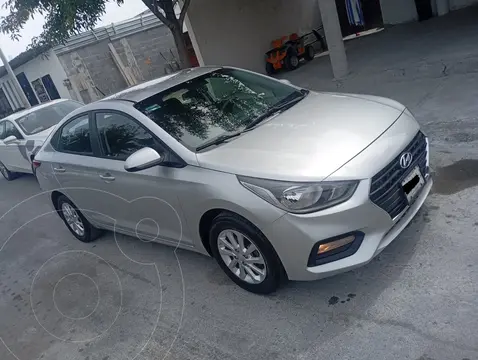 Hyundai Accent HB GL Mid usado (2020) color Plata precio $178,000