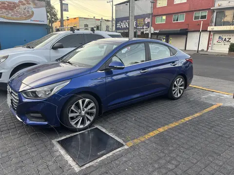 Hyundai Accent GL Aut usado (2018) color Azul precio $149,900