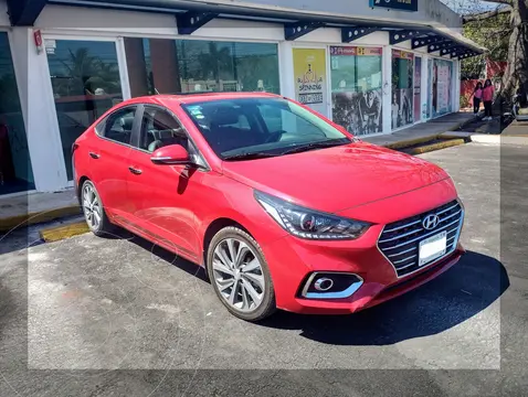 Hyundai Accent GLS Aut usado (2022) color Rojo precio $260,000