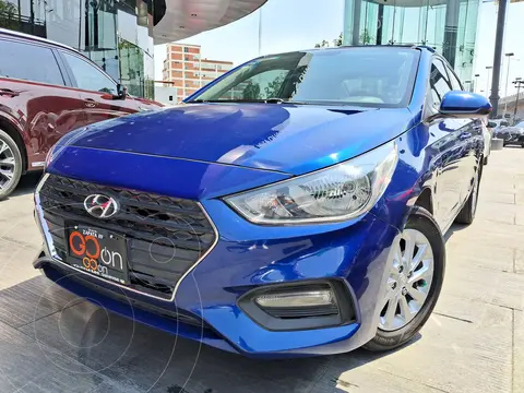 Hyundai Accent HB GL Mid Aut usado (2019) color Azul precio $220,000