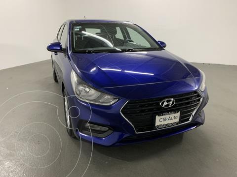 Hyundai Accent HB GL Mid Aut usado (2019) color Azul precio $270,000