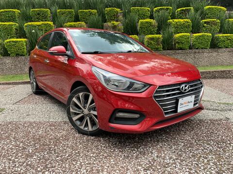 Hyundai Accent HB GLS Aut usado (2019) color Rojo precio $270,000