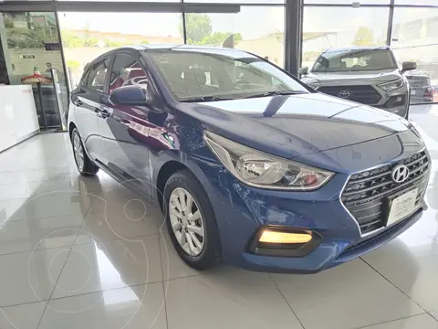 Hyundai Accent HB GL Mid usado (2019) color Azul precio $230,000