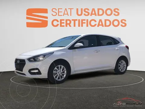 Hyundai Accent HB GLS Aut usado (2021) color Blanco financiado en mensualidades(enganche $51,520 mensualidades desde $6,702)