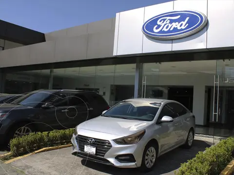 Hyundai Accent GL TM usado (2020) color Plata precio $227,000