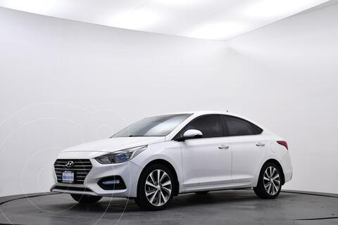 Hyundai Accent HB GLS Aut usado (2020) color Blanco precio $295,000