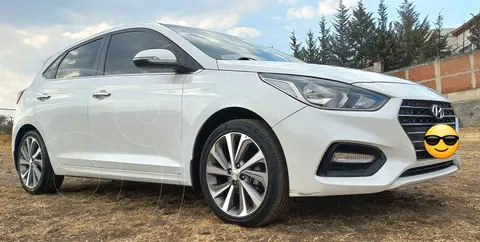 Hyundai Accent HB GLS Aut usado (2018) color Blanco precio $214,900