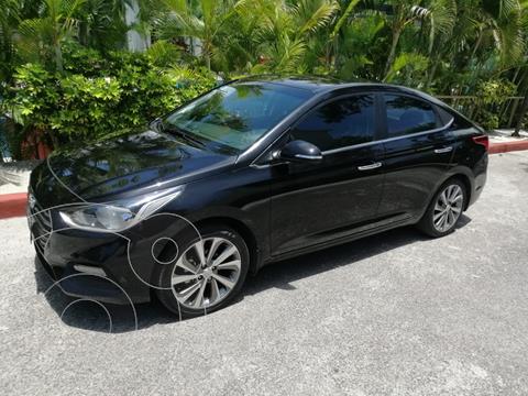 foto Hyundai Accent GLS Aut usado (2018) color Negro precio $230,000