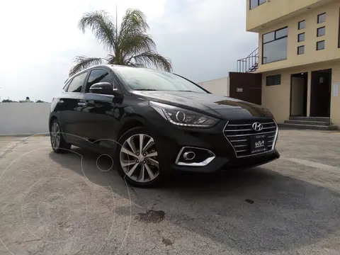 Hyundai Accent HB GLS Aut usado (2022) color Negro precio $349,800