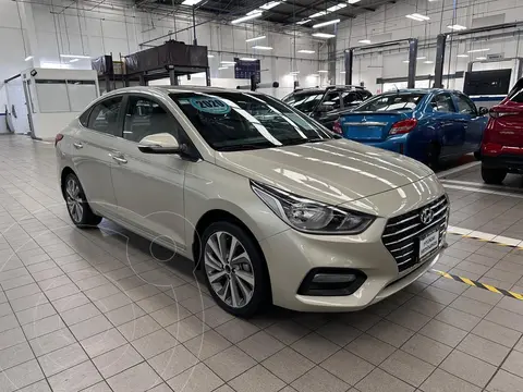 Hyundai Accent HB GLS Aut usado (2020) color Beige financiado en mensualidades(enganche $98,230 mensualidades desde $4,133)