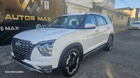 Hyundai Creta Grand Limited usado (2024) color Blanco financiado en mensualidades(enganche $140,000 mensualidades desde $7,000)