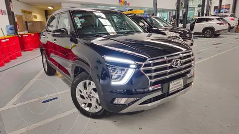 Hyundai Creta Grand GLS Premium usado (2023) color Negro financiado en mensualidades(enganche $165,486 mensualidades desde $6,963)