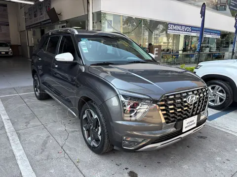 Hyundai Creta Grand GLS Premium usado (2022) color Gris financiado en mensualidades(enganche $148,390 mensualidades desde $6,243)
