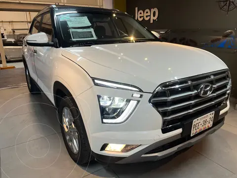 Hyundai Creta Grand GLS Premium usado (2023) color Blanco financiado en mensualidades(enganche $145,882 mensualidades desde $6,267)