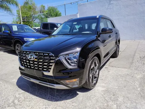 Hyundai Creta Grand GLS Premium usado (2022) color Negro financiado en mensualidades(enganche $38,500 mensualidades desde $13,100)