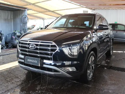 Hyundai Creta 1.5L Value Aut usado (2023) color Azul Oscuro precio $15.590.000