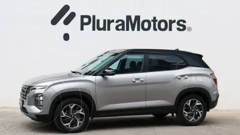 Hyundai Creta Limited usado (2024) color plateado precio $479,000