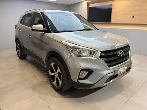 Hyundai Creta GLS usado (2020) color plateado financiado en mensualidades(enganche $106,590 mensualidades desde $4,485)