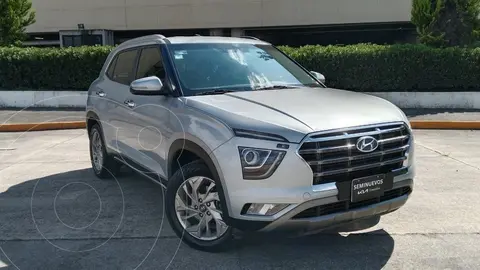 Hyundai Creta GLS IVT usado (2021) color plateado precio $299,800