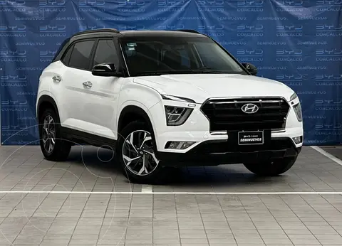 Hyundai Creta Limited Turbo usado (2023) color Blanco financiado en mensualidades(enganche $146,216 mensualidades desde $6,281)