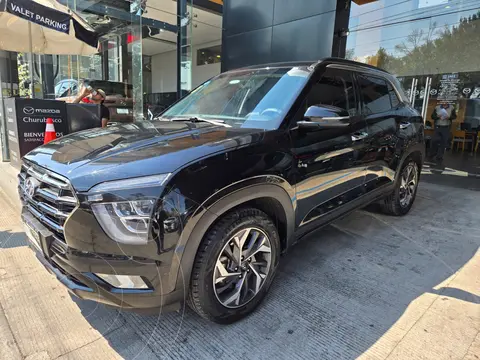 Hyundai Creta GLS usado (2023) color Negro financiado en mensualidades(enganche $39,700 mensualidades desde $11,370)