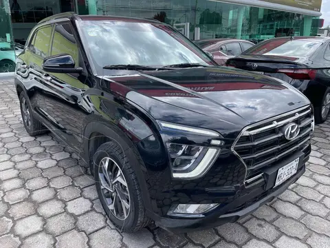 Hyundai Creta Limited Turbo usado (2023) color Negro financiado en mensualidades(enganche $104,812 mensualidades desde $8,850)