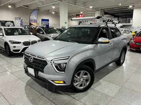 Hyundai Creta GLS usado (2021) color Plata financiado en mensualidades(enganche $95,102 mensualidades desde $7,275)