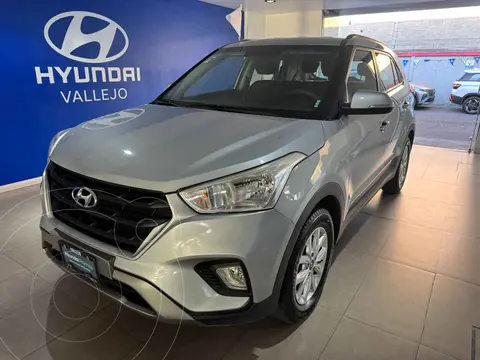 Hyundai Creta GLS usado (2020) color Plata financiado en mensualidades(enganche $74,981 mensualidades desde $6,526)