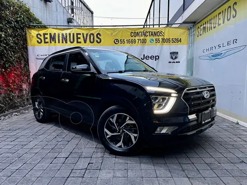 Hyundai Creta Limited Turbo usado (2021) color Negro precio $375,000