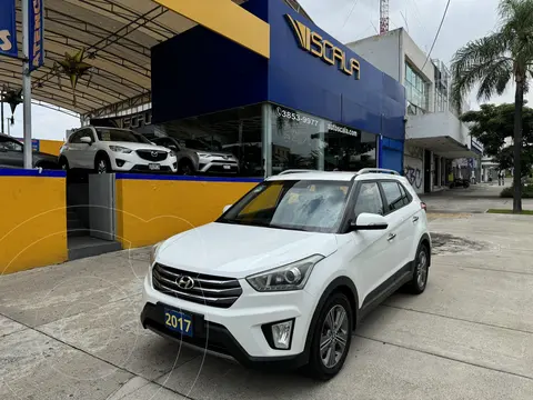 Hyundai Creta Limited usado (2017) color Blanco financiado en mensualidades(enganche $88,773 mensualidades desde $5,911)