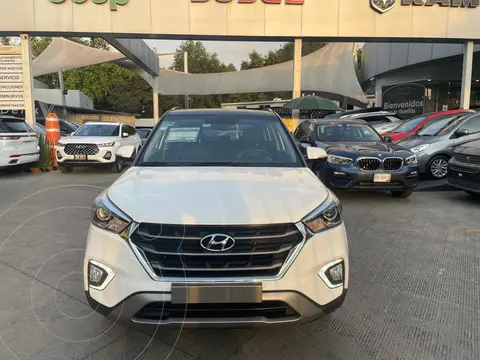 Hyundai Creta Limited usado (2020) color Blanco financiado en mensualidades(enganche $93,600 mensualidades desde $10,758)