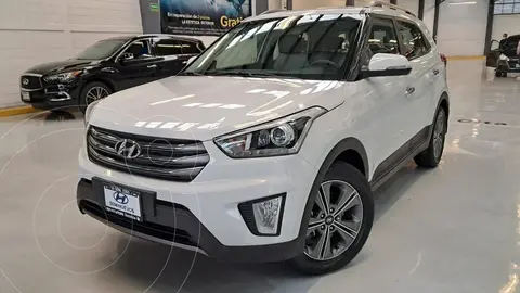 Hyundai Creta Limited usado (2018) color Blanco financiado en mensualidades(enganche $34,290)