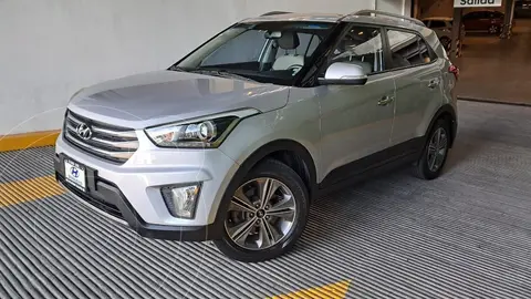 Hyundai Creta Limited usado (2017) color Plata financiado en mensualidades(enganche $32,990)