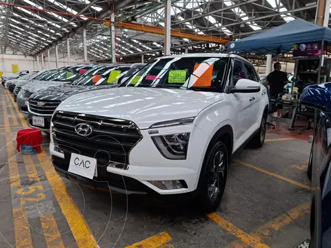Hyundai Creta Limited usado (2023) color Blanco financiado en mensualidades(enganche $93,600 mensualidades desde $8,400)