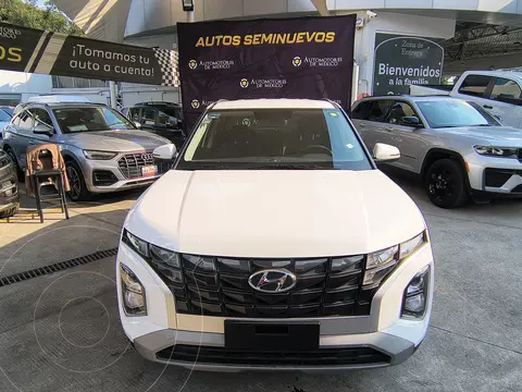 Hyundai Creta GLS IVT usado (2024) color Blanco financiado en mensualidades(enganche $68,980 mensualidades desde $8,855)