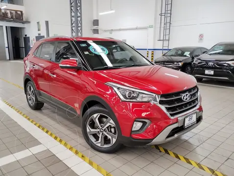 Hyundai Creta Limited usado (2020) color Rojo financiado en mensualidades(enganche $78,200 mensualidades desde $7,559)