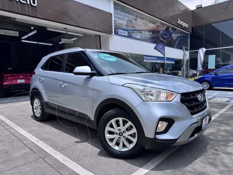 Hyundai Creta GLS usado (2019) color plateado precio $249,900