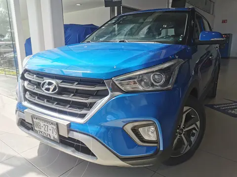 Hyundai Creta Limited usado (2019) color Azul financiado en mensualidades(enganche $83,750 mensualidades desde $4,858)