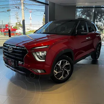 Hyundai Creta Limited Turbo usado (2022) color Naranja financiado en mensualidades(enganche $107,638 mensualidades desde $8,231)