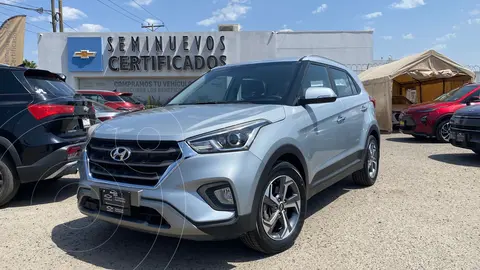 Hyundai Creta GLS Premium usado (2020) color plateado precio $250,000