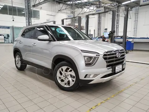 Hyundai Creta GLS IVT usado (2022) color plateado precio $365,000
