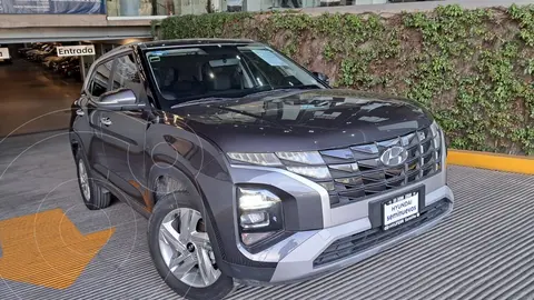 Hyundai Creta GLS Premium usado (2024) color Gris financiado en mensualidades(enganche $163,020 mensualidades desde $6,859)