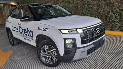 Hyundai Creta Limited Turbo IVT usado (2026) color Blanco financiado en mensualidades(enganche $220,286 mensualidades desde $9,268)