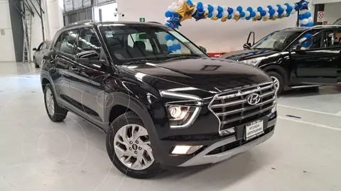 Hyundai Creta GLS IVT usado (2022) color Negro financiado en mensualidades(enganche $140,030 mensualidades desde $5,892)