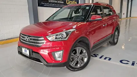 Hyundai Creta GLS Premium usado (2018) color Rojo financiado en mensualidades(enganche $33,490)