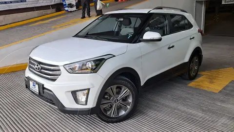 Hyundai Creta Limited usado (2018) color Blanco financiado en mensualidades(enganche $33,990)