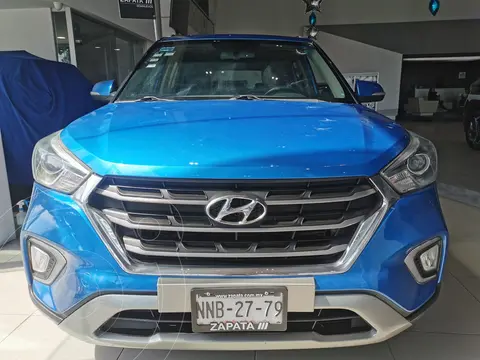 Hyundai Creta Limited usado (2019) color Azul financiado en mensualidades(enganche $92,500 mensualidades desde $9,380)