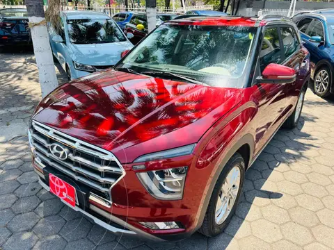 Hyundai Creta GLS Premium usado (2022) color Rojo financiado en mensualidades(enganche $74,444 mensualidades desde $6,612)